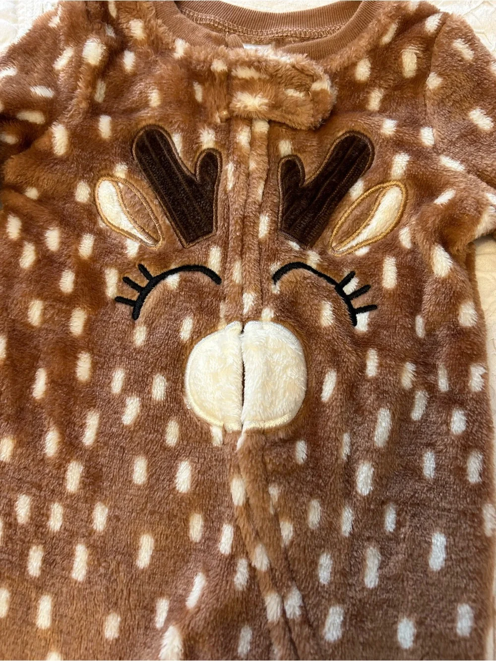 North Pole cozy brown